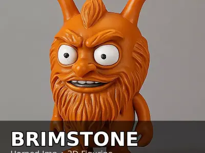 Earfolk Buddies - Whimsical Big-Ears Character Collection 3D print model