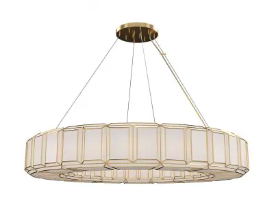 Belmont 16 Light 48 Inch Chandelier 3D model