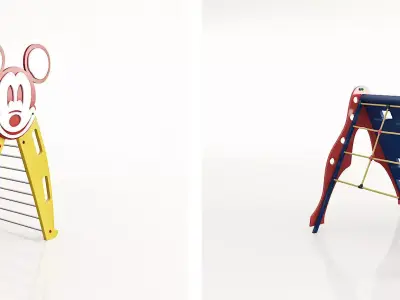 kids playground 2 3D model