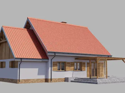 House 9 - Residential Building 3D model 3D model