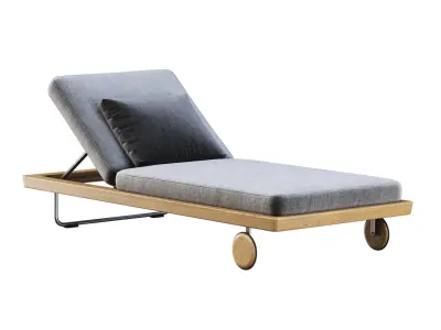 Sunray Daybed  3D model