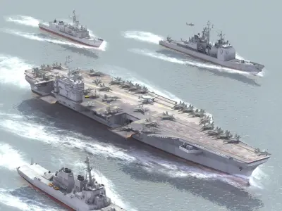  US Navy Carrier Strike Group 