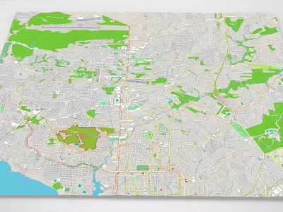 Cityscape Manaus Brazil 3D model