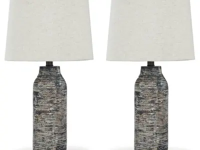 Evalyn Composite Table Lamp 3D model