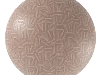 Parquet - Laminate - Wooden floor 4 in 1 3D model 35
