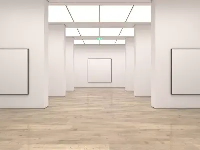 Art Gallery 009 3D model