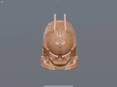 Sic Kamen Rider Faiz helmet 3D model