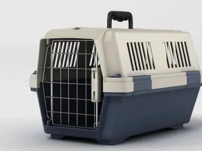 Pet Carrier 3D model