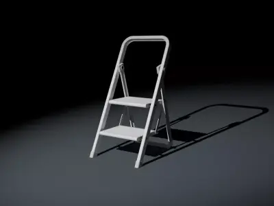 Kitchen stairs or small ladder 3D model
