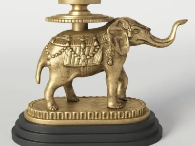 Hurricane Elephant 3D model