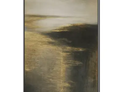 Abstract Painting Frame set 3D model 766