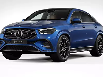 2024 Mercedes-Benz GLE Coupe 3D model