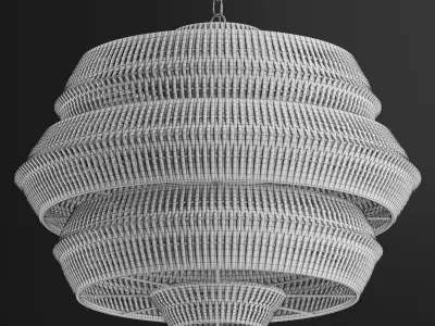 Antibes Chandelier 3D model