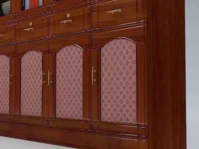 Breakfront Cabinet 3D model