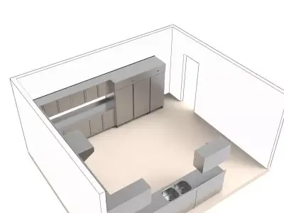 KITCHEN 12 3D model