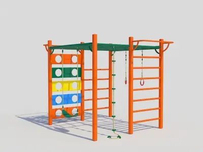 Childrens  sports complex - Traffic Light 3D model