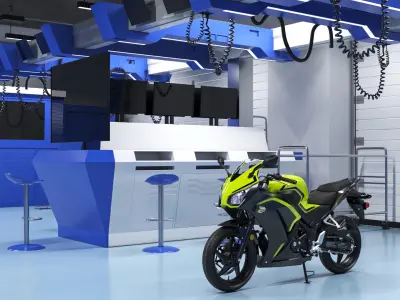  Motorsport Workshop and Lightweight Motorcycle 