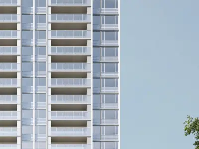 Residential Modern Facade Texture