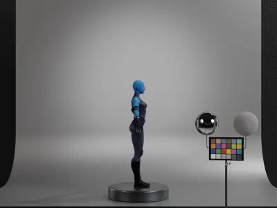 Nebula Low-poly 3D model