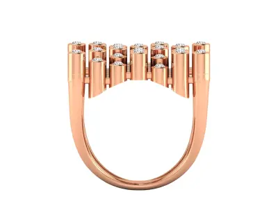   Women Ring Render 3dm STL MTL SLC JCD OBJ FBX Details 3D print model