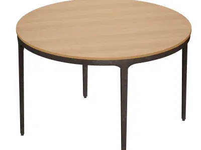 Maceo Dining Table Crate and Barrel Low-poly 3D model