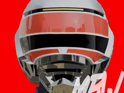 Spielban VR Troopers JB Reese Helmet 3D print model