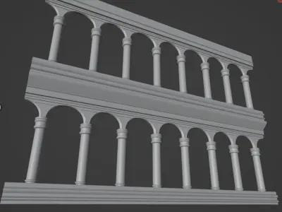 STRUCTURE PILLAR 3D model