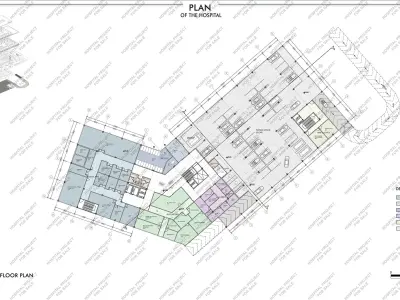 General Hospital Plan 3D model