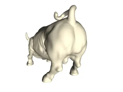 Wall Street Bull 3D print model