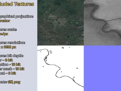 Omsk Russia City Landscape 3D Model 3D model