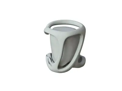SciFi Shape Object Low Poly 113 Low-poly 3D model