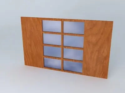 common window regular window Free 3D model