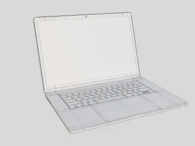 MacBook Pro 15-inch 3D model