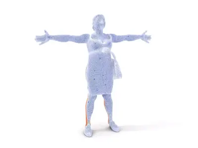 Casual Maternity Dress model pack Low-poly 3D model