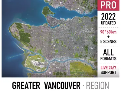 Vancouver 3D Model Pack