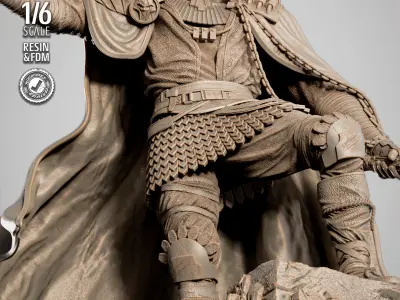 STAR WARS Exar Kun Sculpture 3D print model