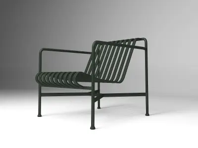 Palissade Lounge Chair Low 3D model
