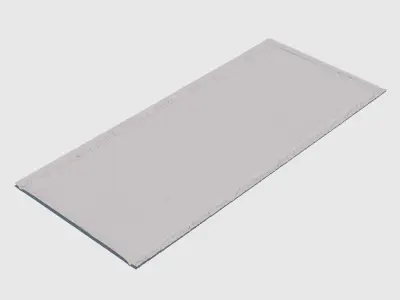 Red Concrete Section 3D model