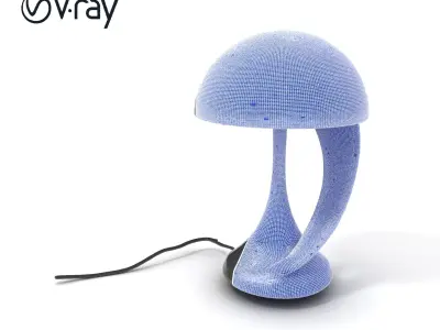 Modern Desk Lamp D Model Pack Low-poly 3D model