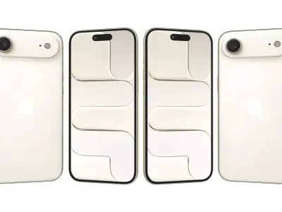 Apple iPhone Air Gold Light 3D model