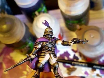 Feudal Guard - Laser Gun Squad 3D print model