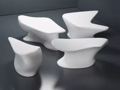 Nekton coffee table 3D model