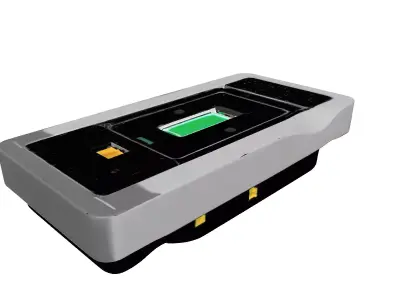 SciFi Handheld Electronic Device Low-poly 3D model