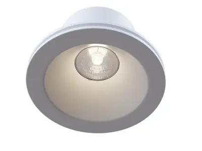 Downlight Gyps Modern DL002-1-01-W Maytoni Technical Free 3D model