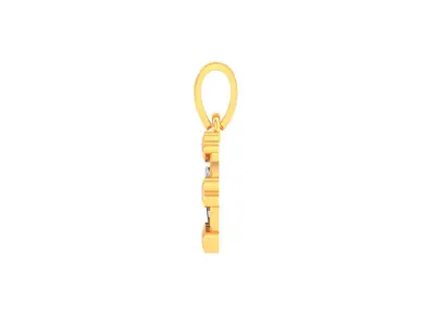 Kids Pendants 3dm STL OBJ FBX Renders Details 3D print model 7