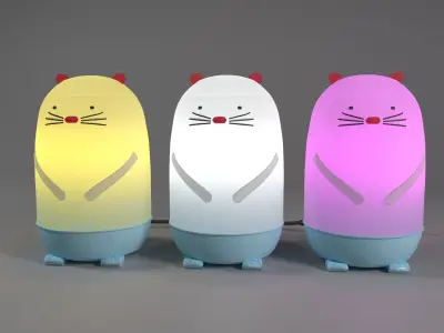 Spiken led lamp Free 3D model