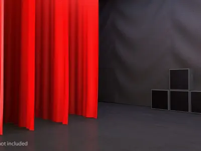  Stage Curtain 