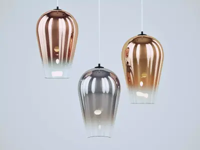 Fade Pendant Light Free 3D model