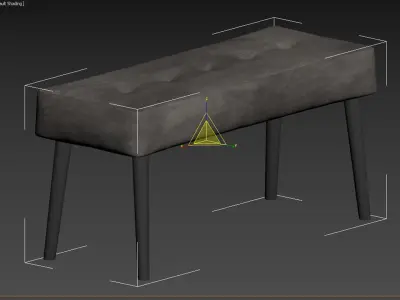 bench Glory 3D model
