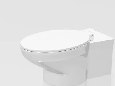 Toilet 001 3D model